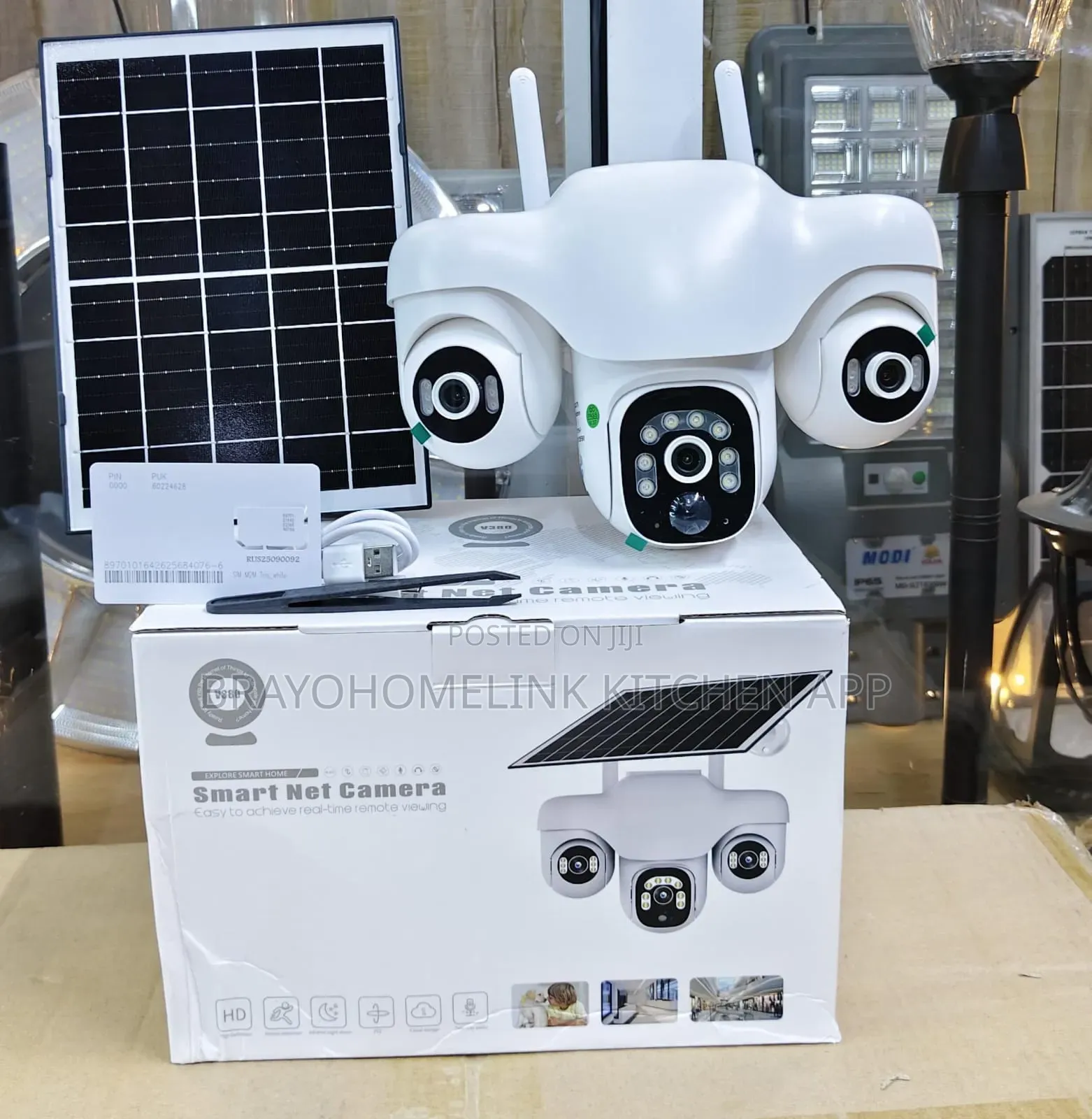 *4g Triple Lens Solar PTZ Camera*