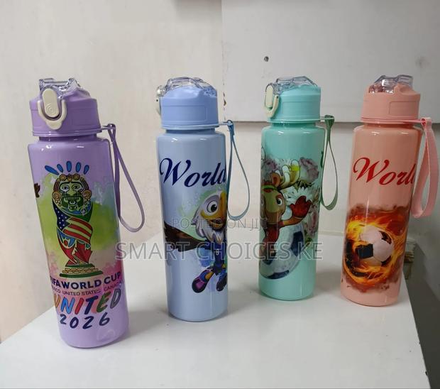 World Cup 2026, 800ml Cute Design Bottle