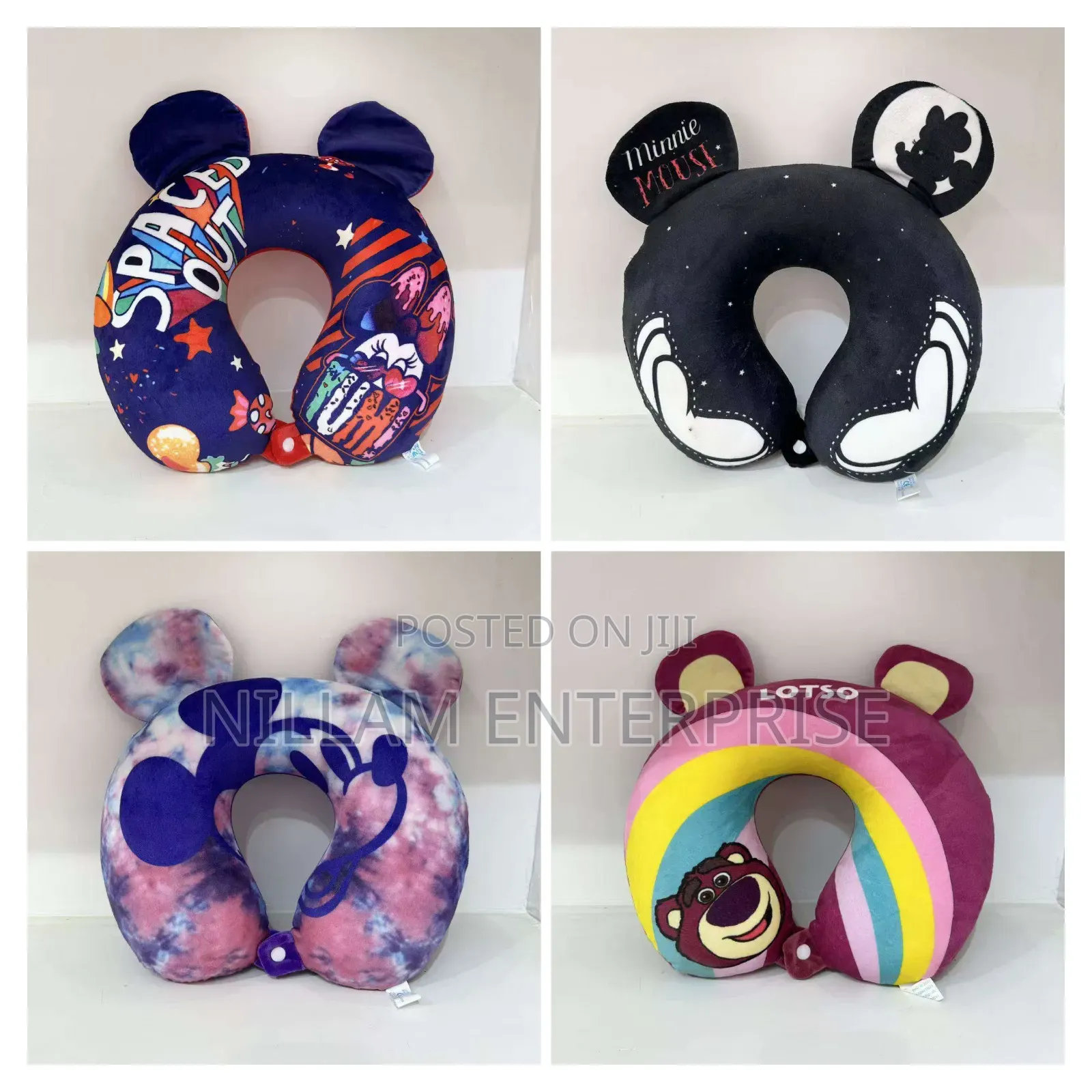 Cartoon Support Neck Travelling Pillow