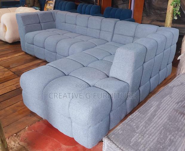 Modern Executive Sofa Set L Shape - main view
