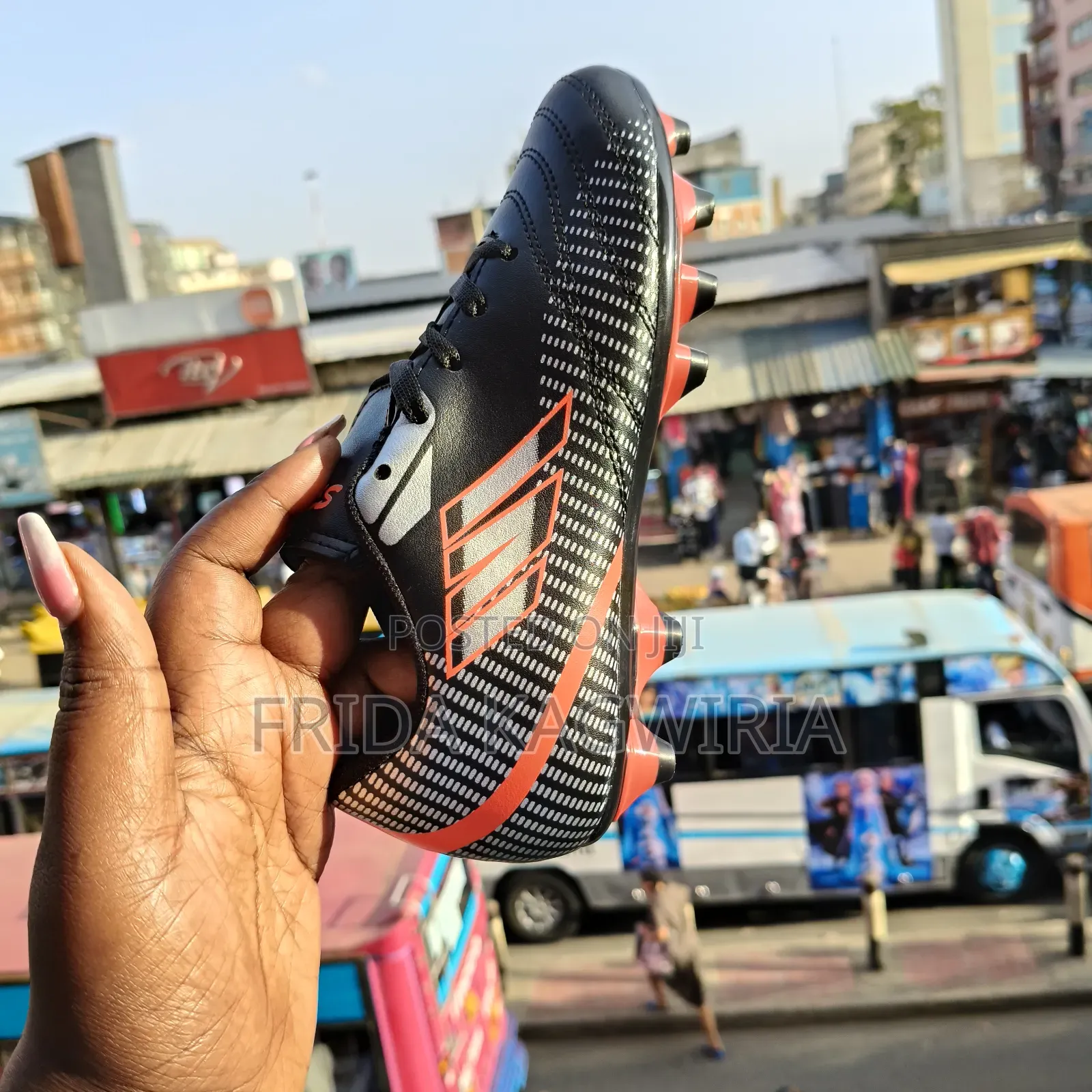 Durable Kids Football Boots For Turf And Pitch