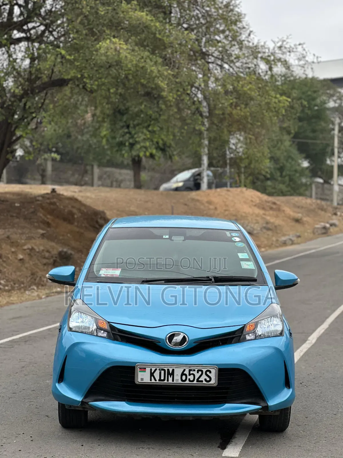 Toyota Vitz 2017 Blue