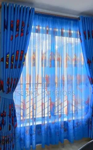 Kids Cartoon Themed Curtains Curtains Environmental Friendly