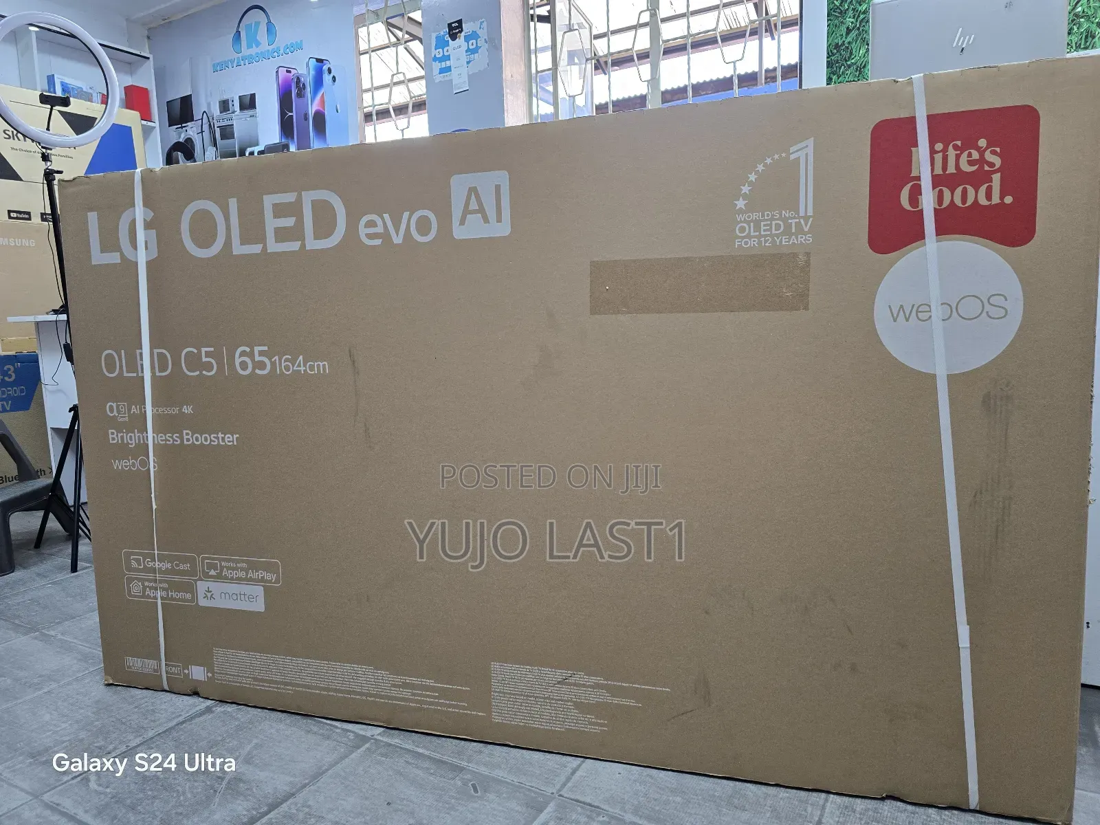 Lg 65 Inch Oled Evo Ai C5 HDR Smart Tv – Model 65c5