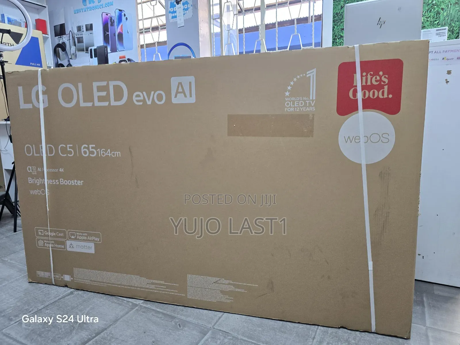 Lg 65 Inch Oled Evo Ai C5 HDR Smart Tv – Model 65c5