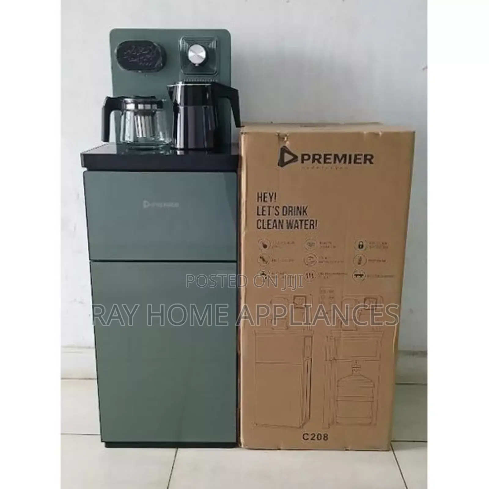 Coffee Green Premier Bottom Load Dispenser
