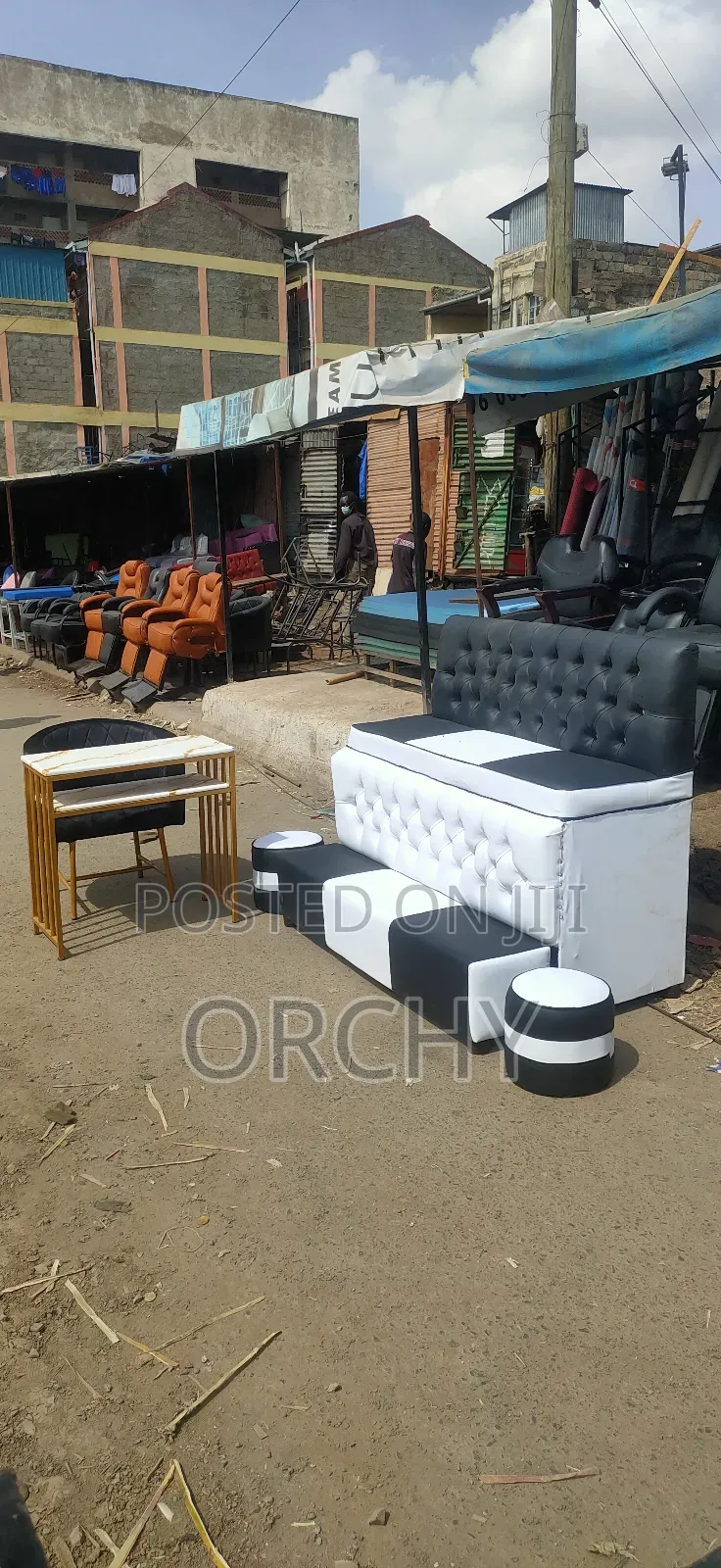 5ft Pedicure Seat And Manicure Set