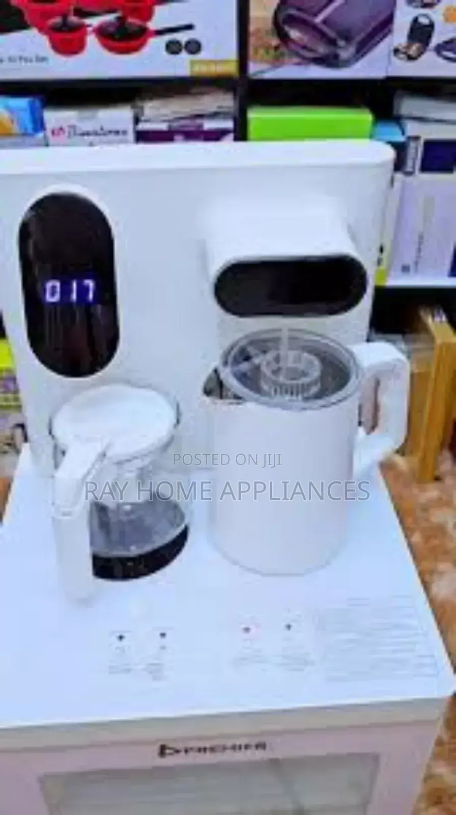 White Premier Bottom Load Dispensers