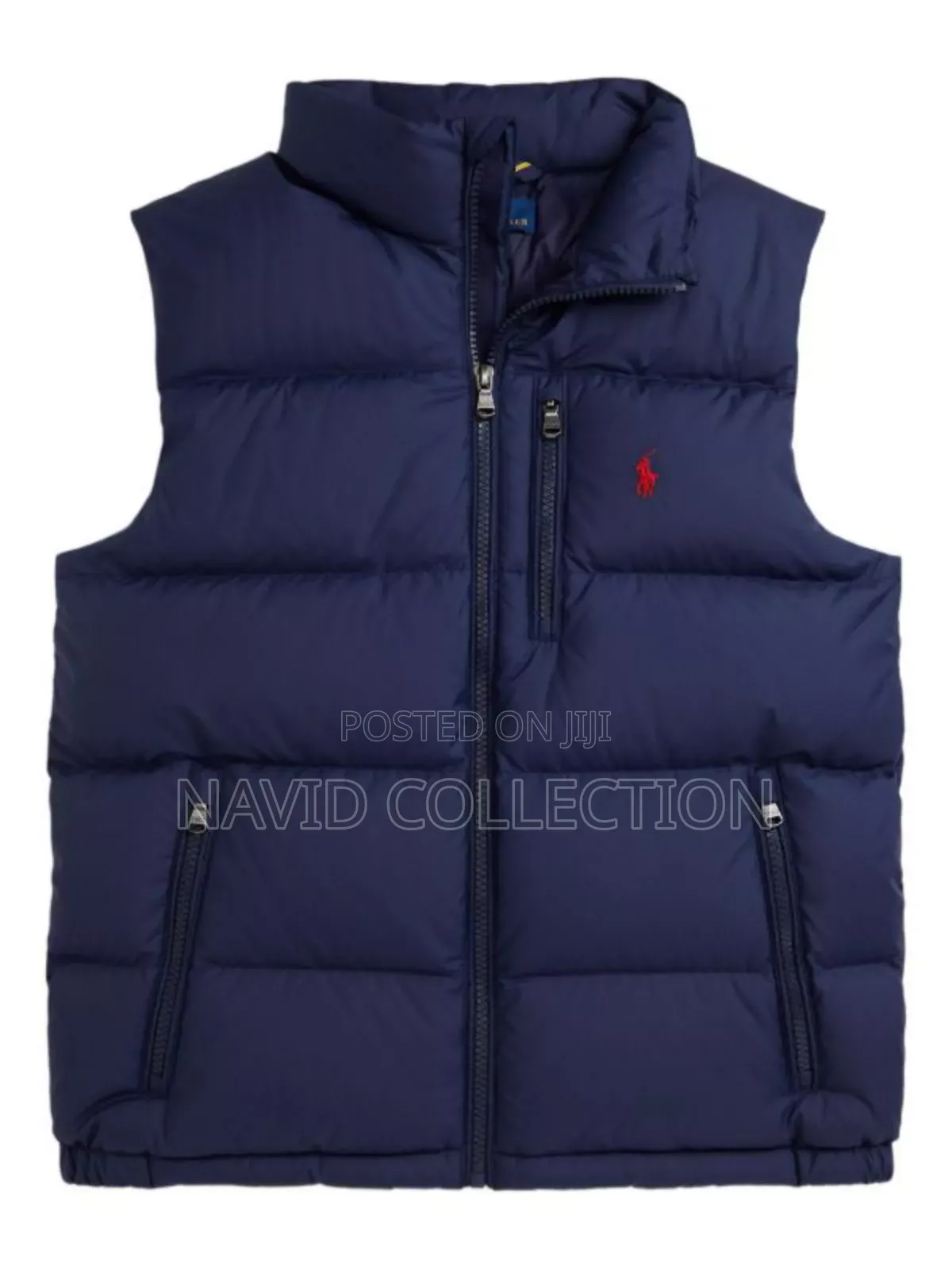 Navy Blue Half Jacket