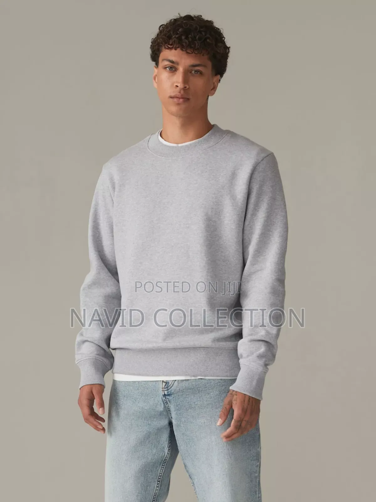 Plain Grey Sweatshirt