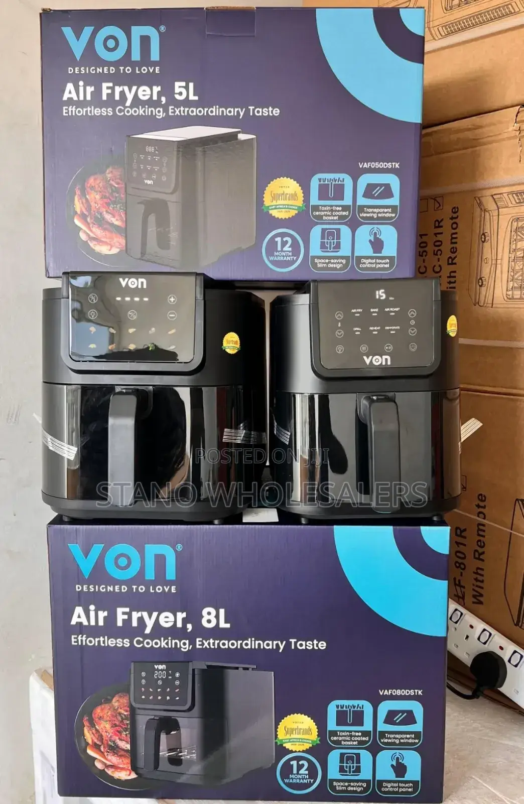 Von 8l Airfryer