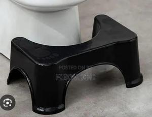 Plastic Squatting Toilet Stool. - main view