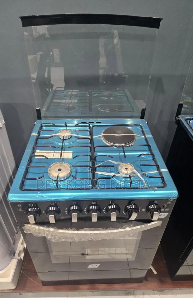 60*60 Starworth 3+1 Standing Cooker With Gas Compartment - main view