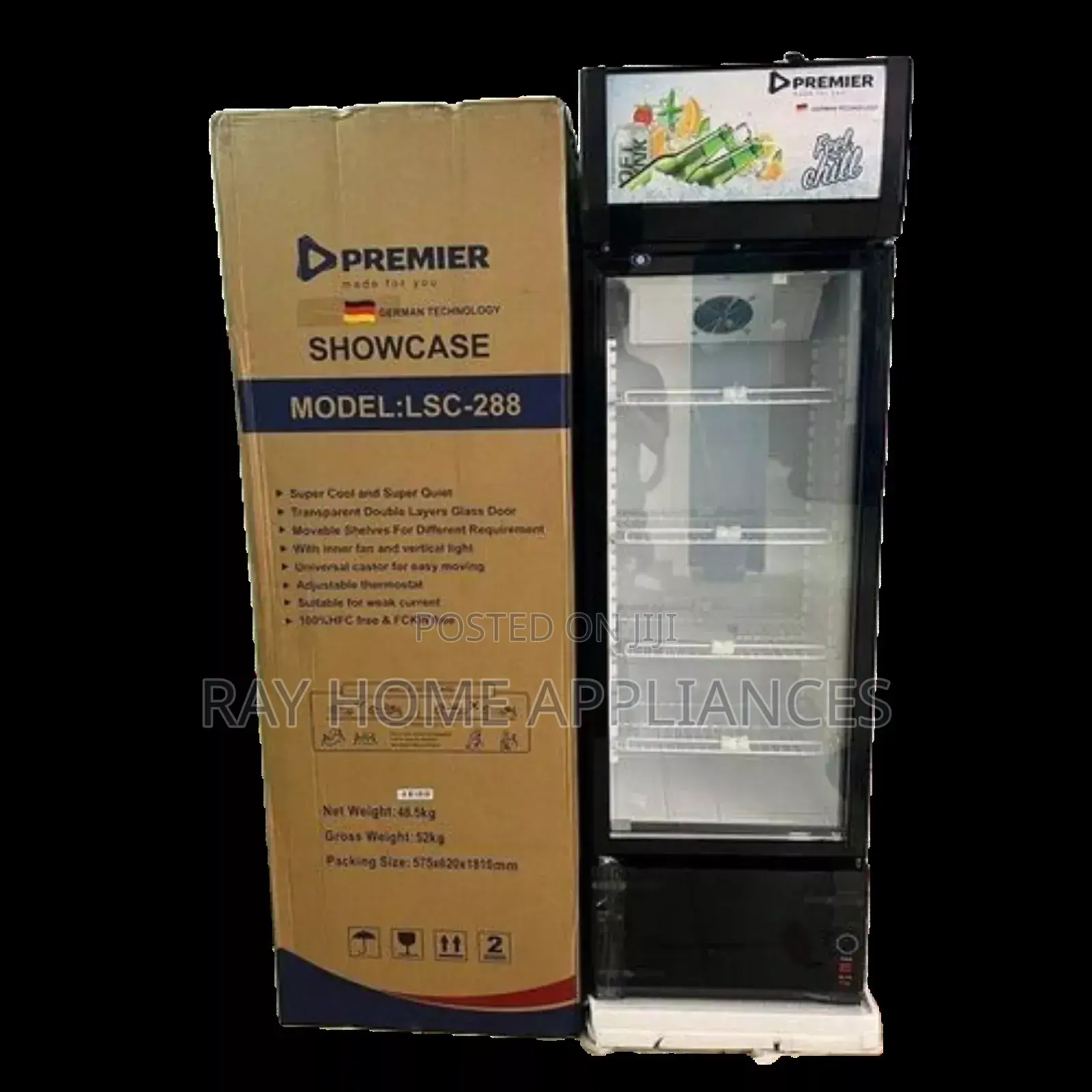 288litres Showcase Refrigerator