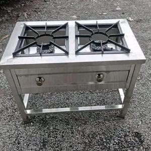 Commercial Double Burner Gas Cooker - thumbnail 2