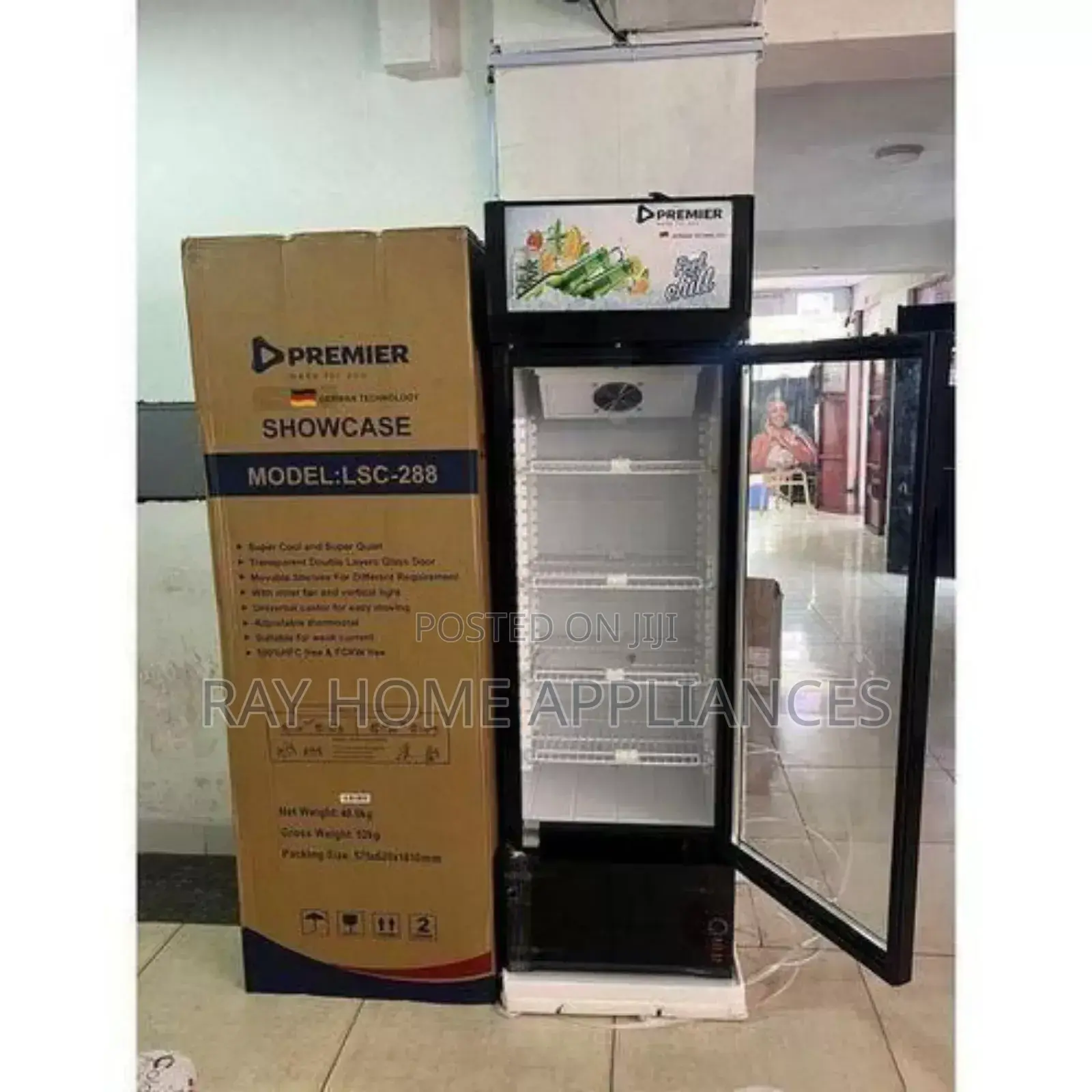 Premier Showcase Refrigerators 288litres