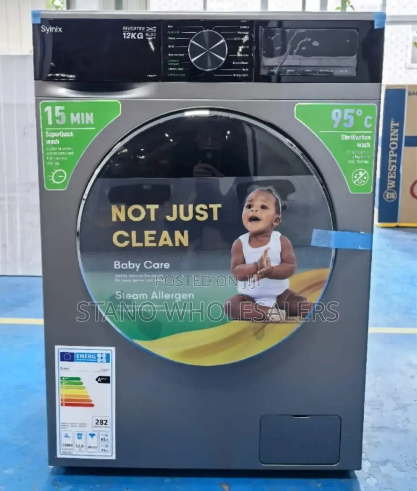 Syinix 8kg Washing Machine
