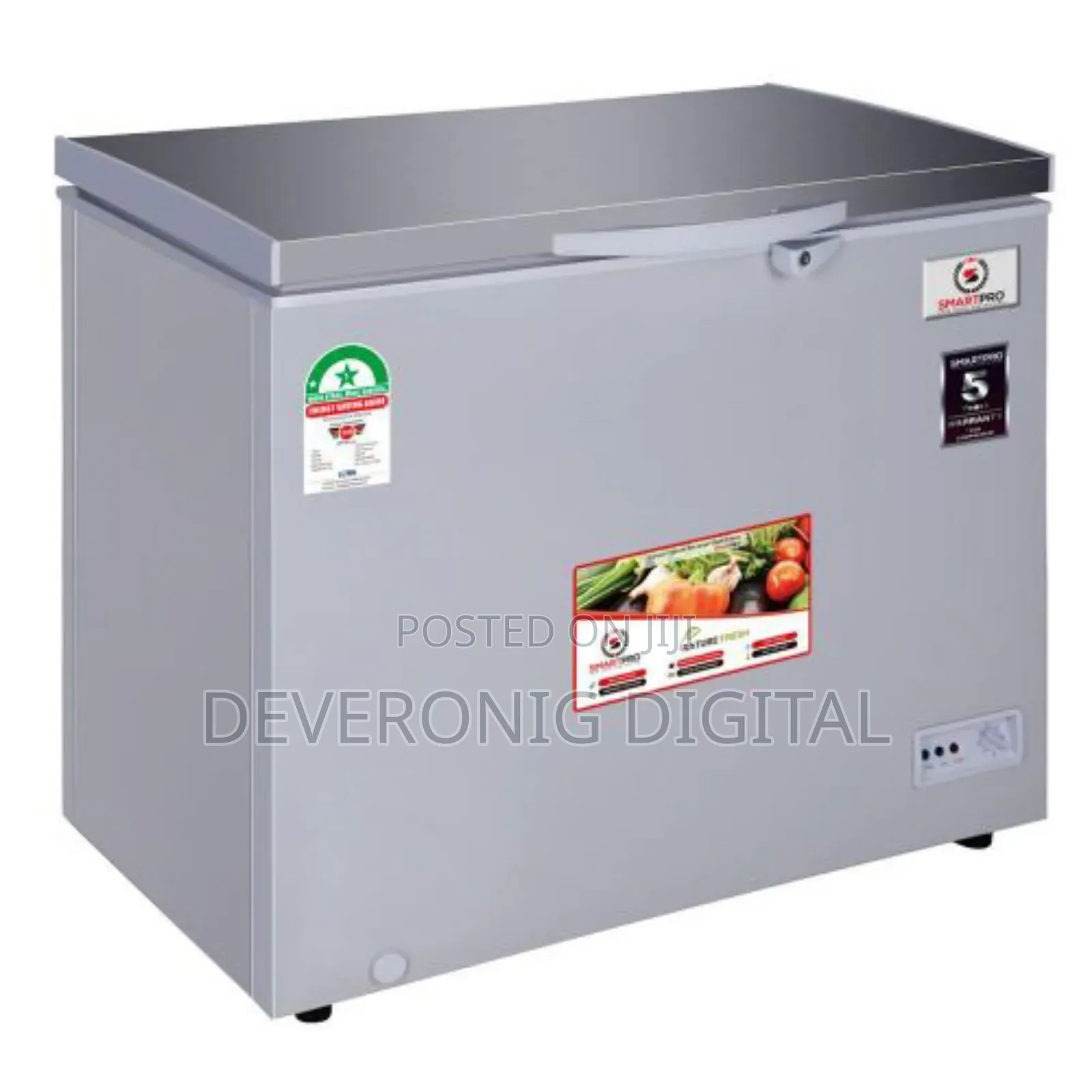 Smart Pro Chest Freezers 225 Litres SCF-275g Freezer