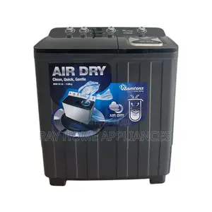 10kgs Black Ramtons Twin Tub Washing Machine