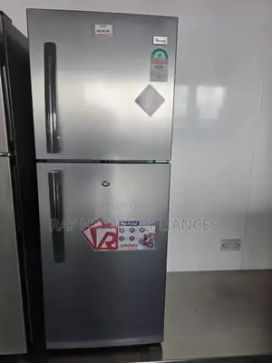 Ramtons Rf/239-196 Litres Doubledoor No Frost Fridge-Silver (1yr Wrty)