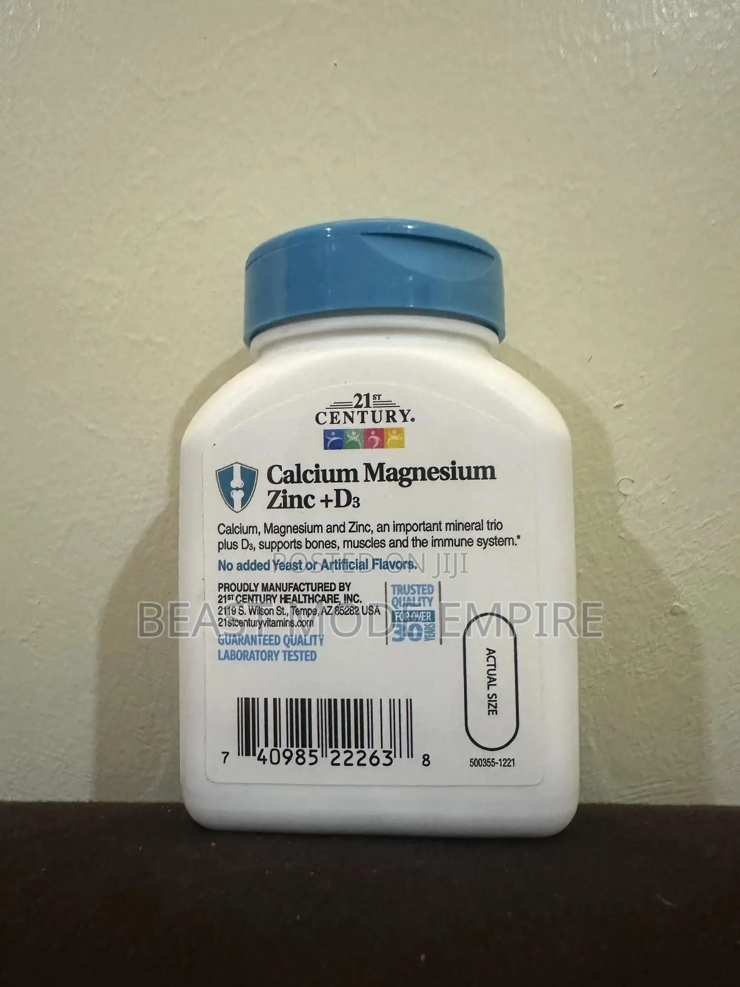 Calcium Magnesium Zinc +D3