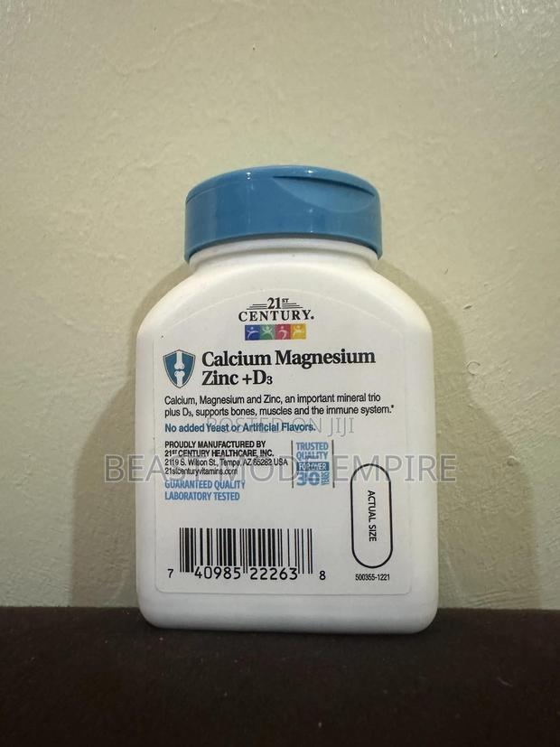 Calcium Magnesium Zinc +D3 - thumbnail 2