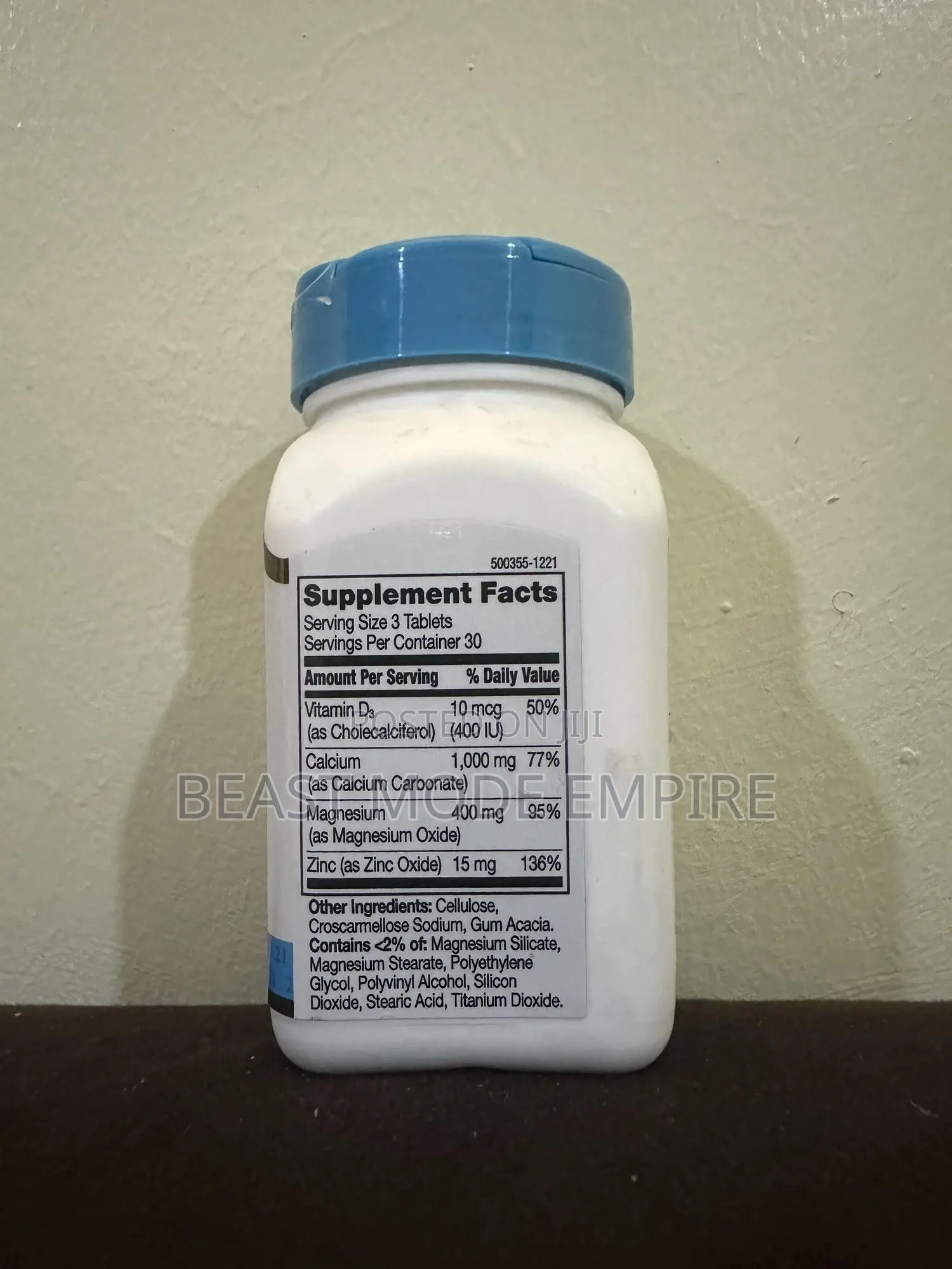 Calcium Magnesium Zinc +D3