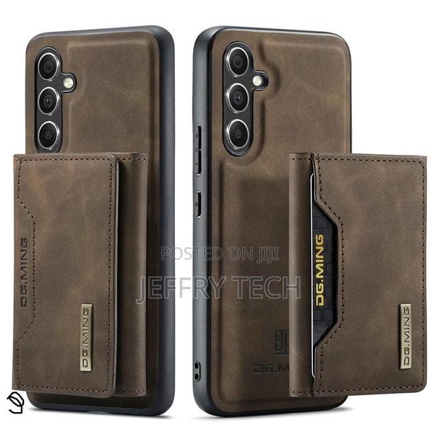Angert Dg.Ming 2 in 1 Detachable Mag Wallet Leather Galaxy A55 Case - thumbnail 3