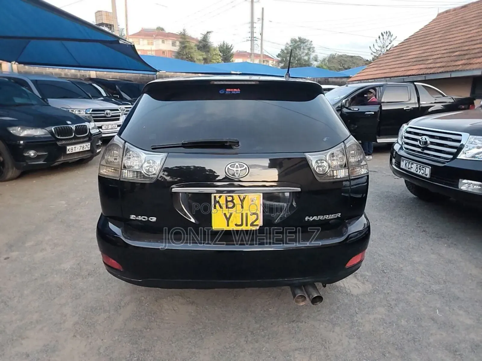 Toyota Harrier 2.4 2007 Black