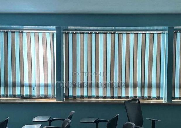 Where Lights Meet Design Vertical Office Window Blinds - main view