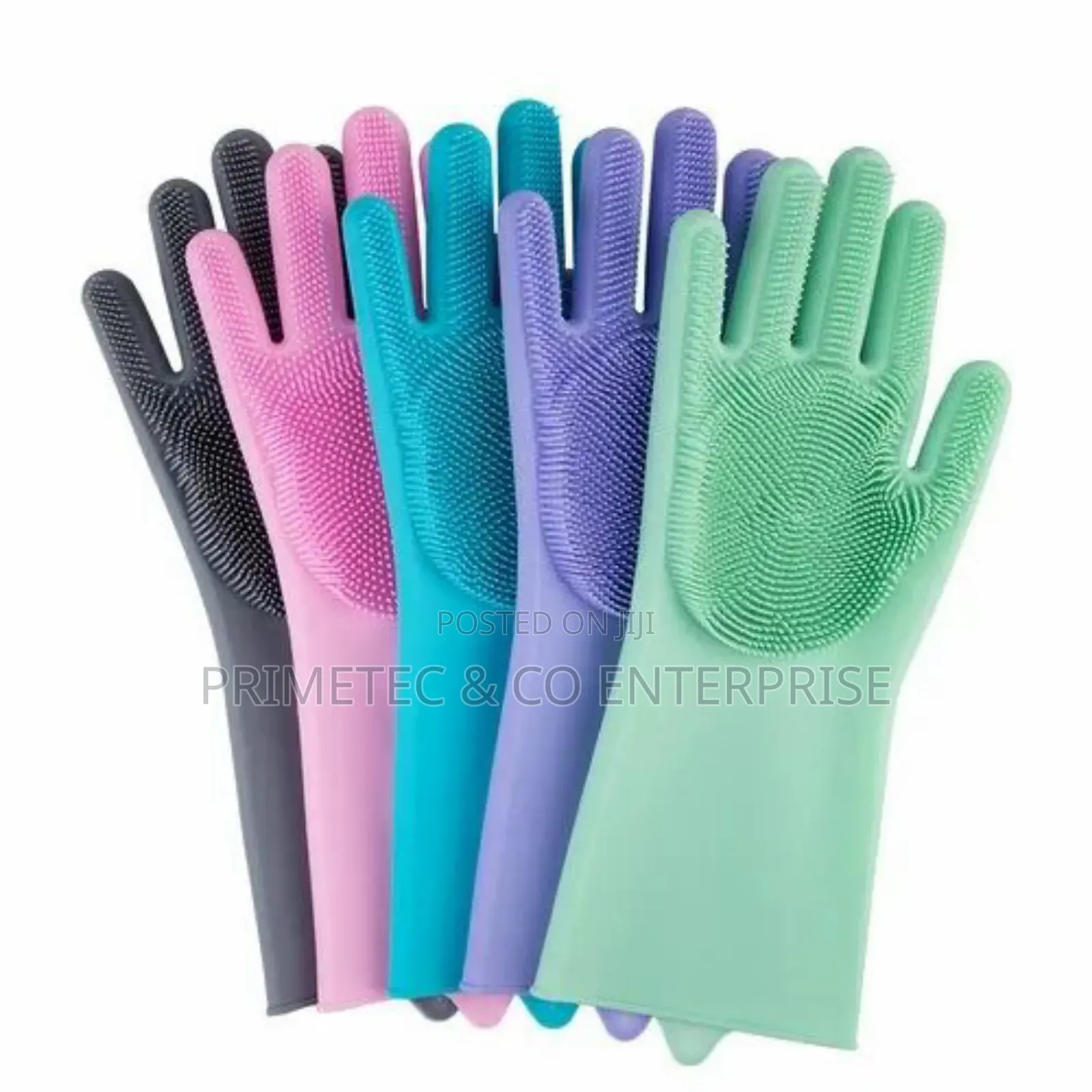 Reusable Silicon Wash Gloves