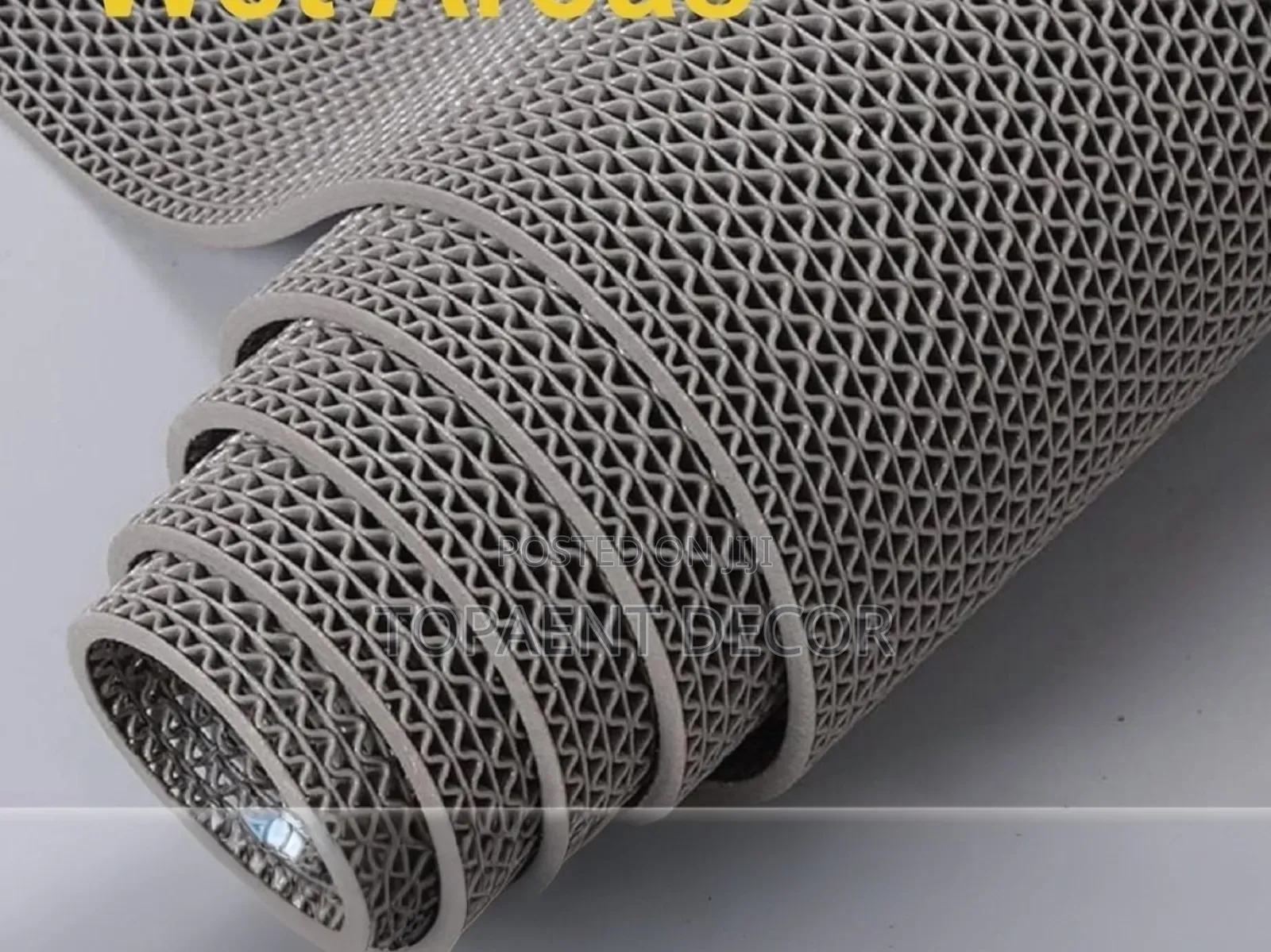 Grips That Work Perforated Grey Pvc Antislip Mats