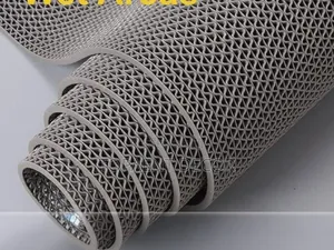 Grips That Work Perforated Grey Pvc Antislip Mats