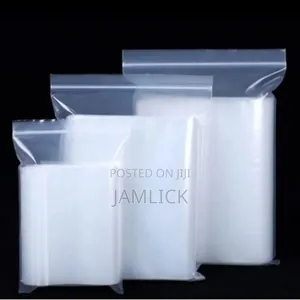 50 Pieces Per Pack Reusable Ziplock Bags - Cr