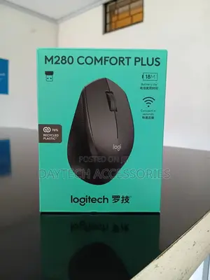 This Is a Logitech M280 Comfort Plus Wireless Mouse.