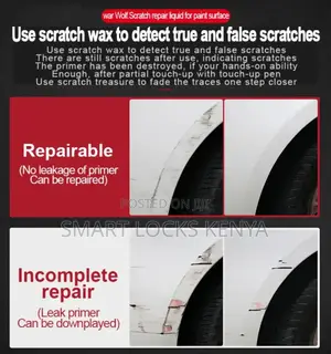 Car Surface Paint Repair Scratch Hydrophobic Scratch Solu