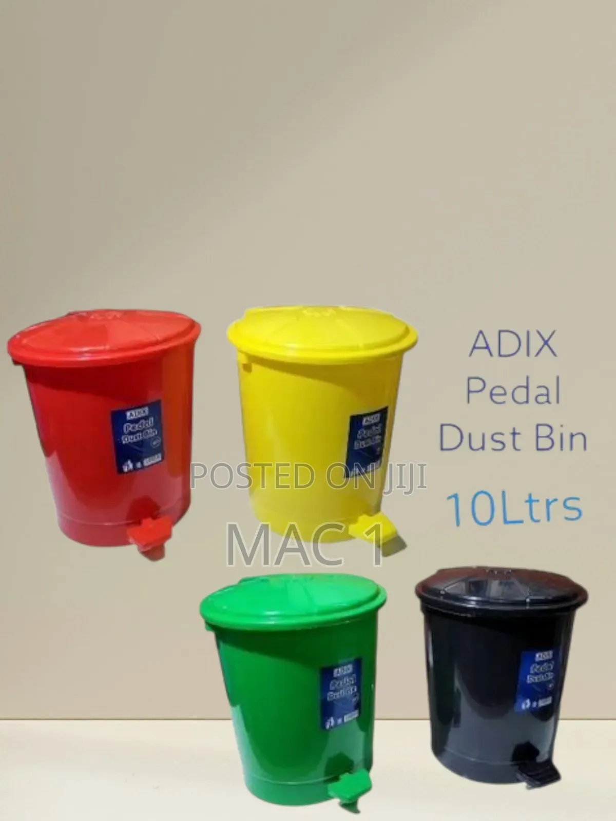 Adix Pedal Bin 10litres