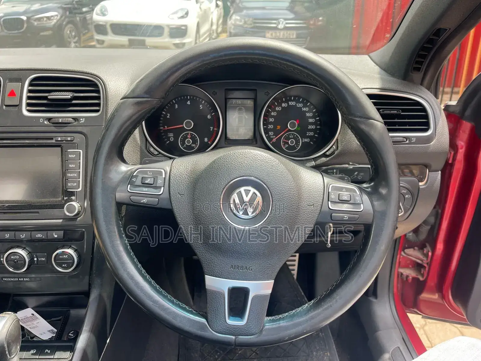 Volkswagen Golf R 2-Door 2013 Red