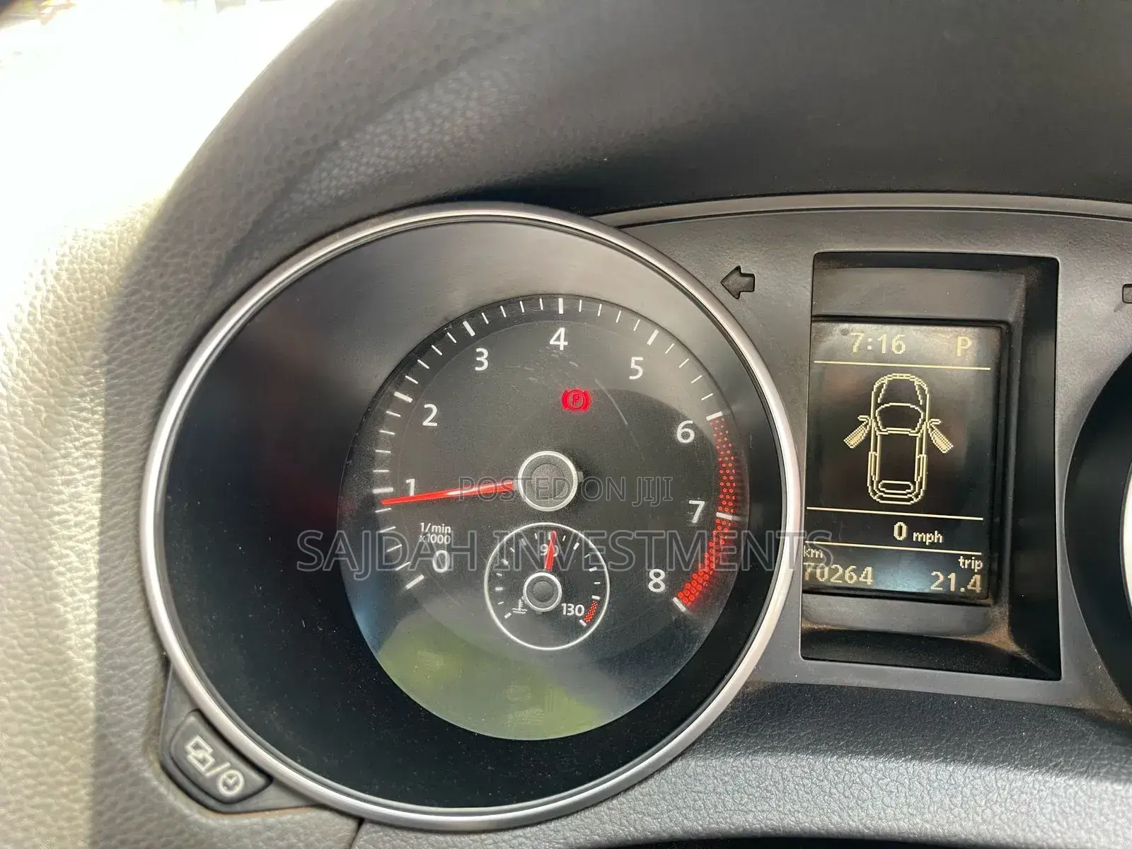 Volkswagen Golf R 2-Door 2013 Red