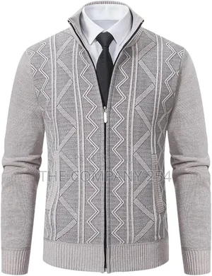 Quality Casual Fleech Zipper Men Casual Official Sweater