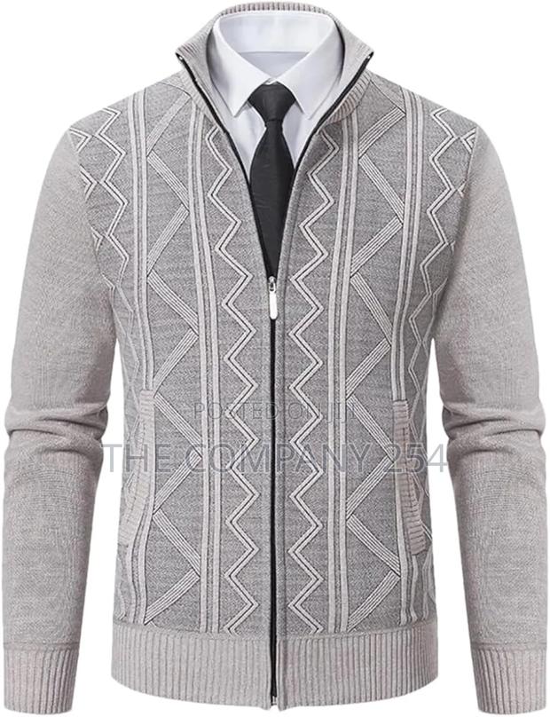 Quality Casual Fleech Zipper Men Casual Official Sweater - thumbnail 2