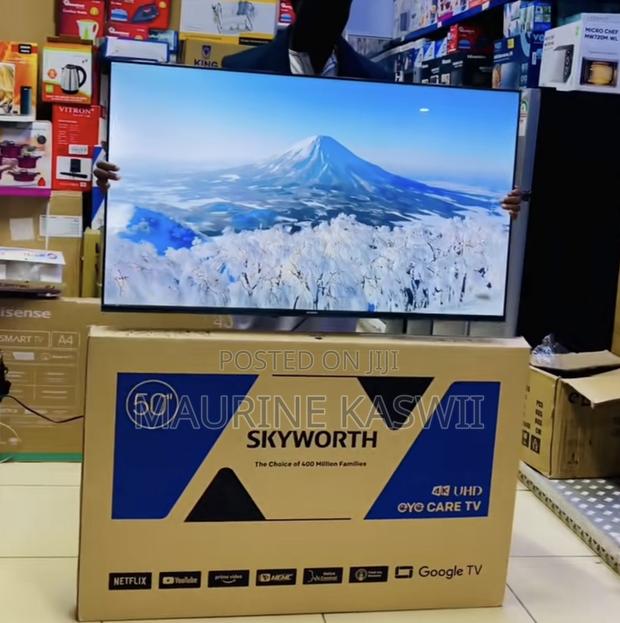 Skyworth 50” Google Frameless Tv - thumbnail 2