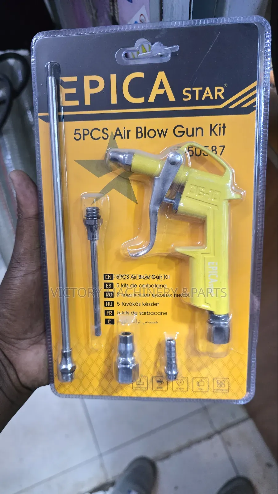 Air Blow Gun Kit 5pcs/5pcs Air Tool Kit Compressor