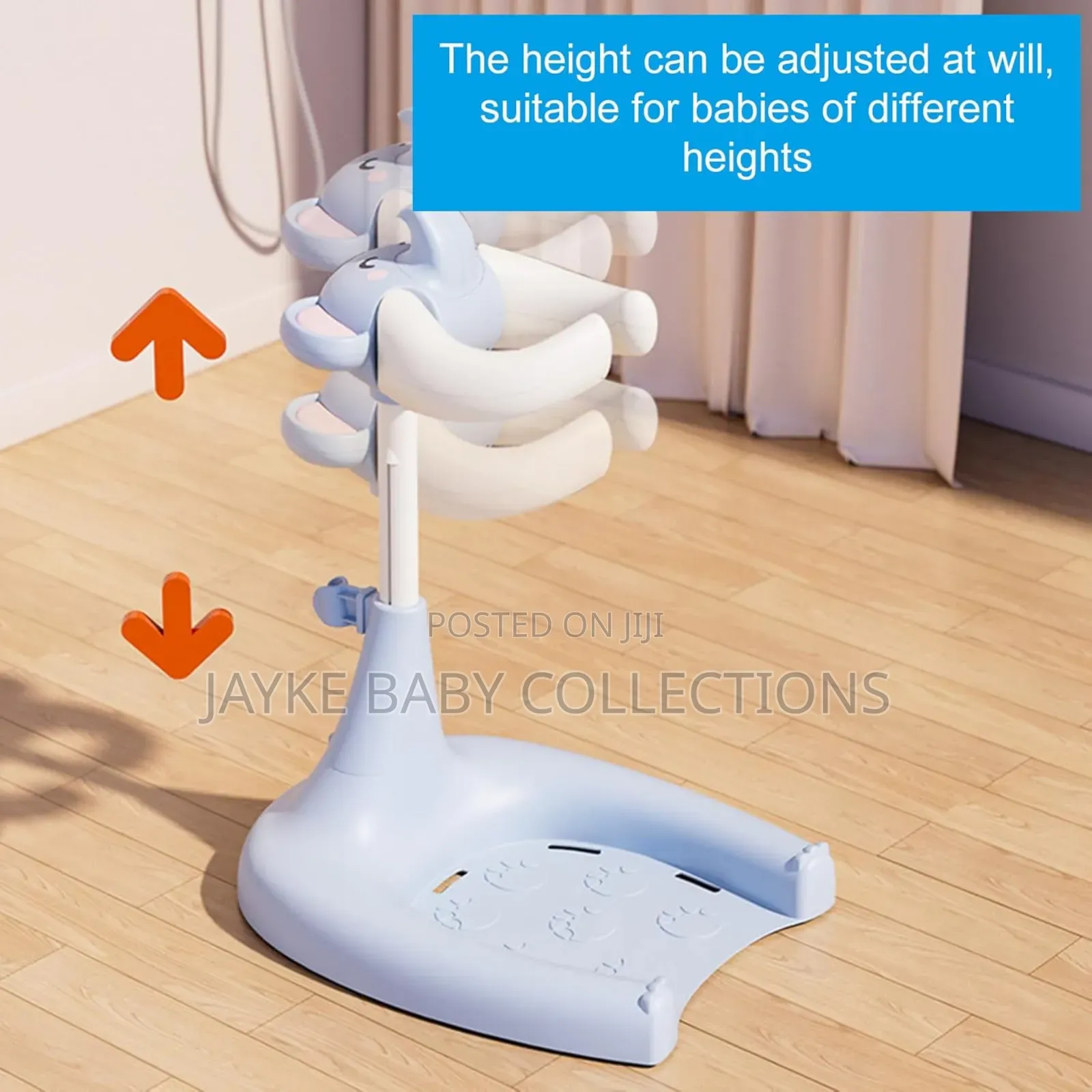 Height Adjustable Baby Shower Stand With Anti-Slip Base