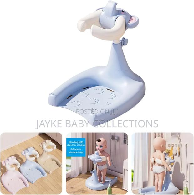 Height Adjustable Baby Shower Stand With Anti-Slip Base