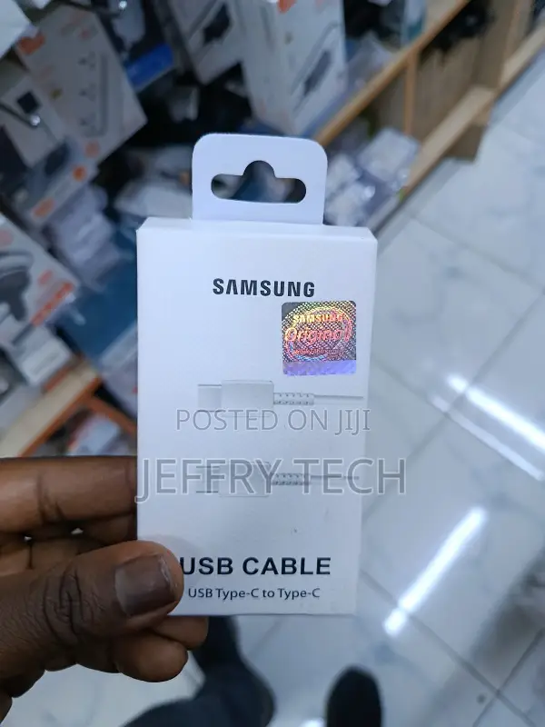 Samsung Usb Type-C to Type-C Cable Packaging.