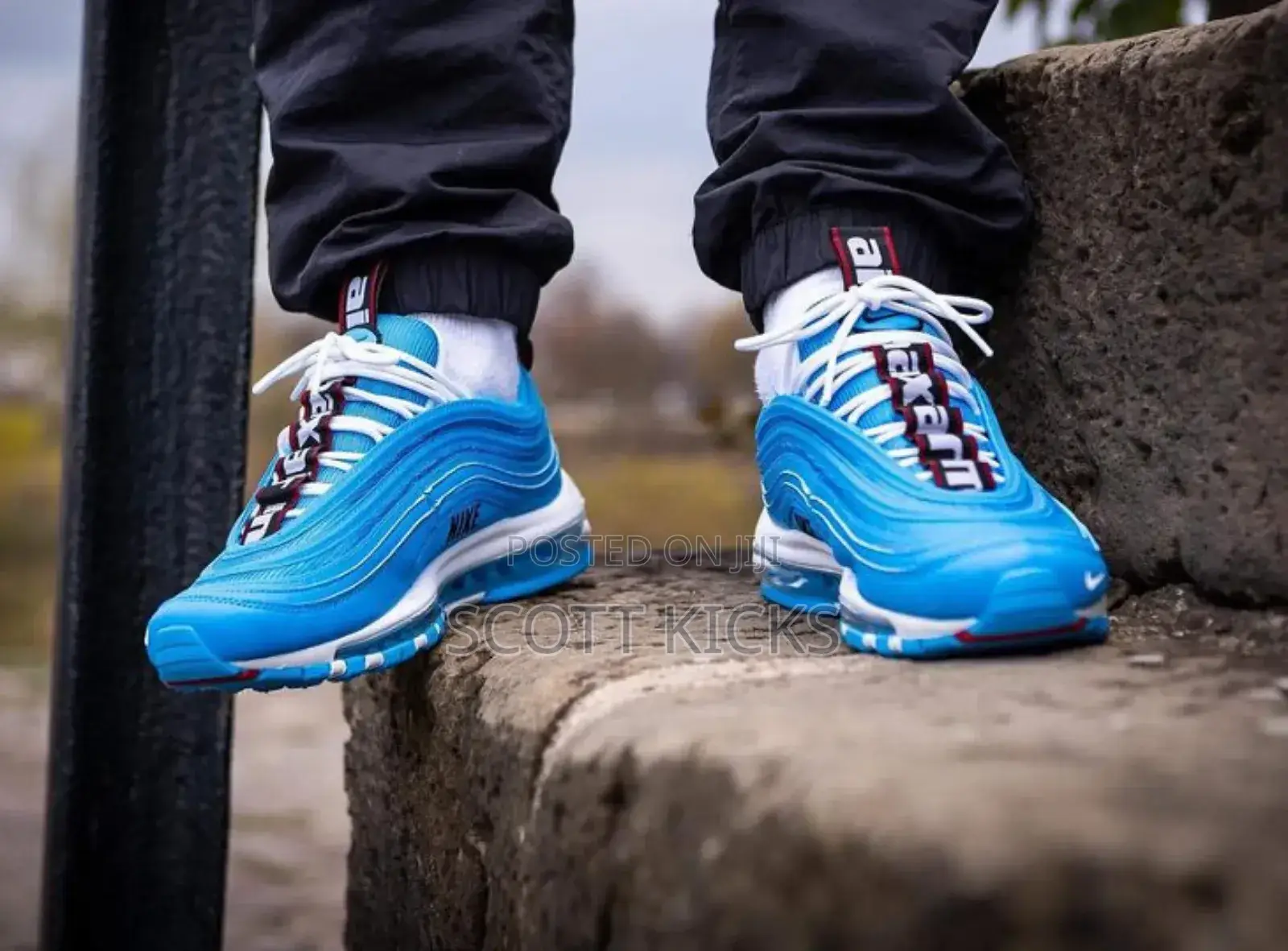 Nike(Gs) Nike Air Max 97 Se 'Blue Hero'*