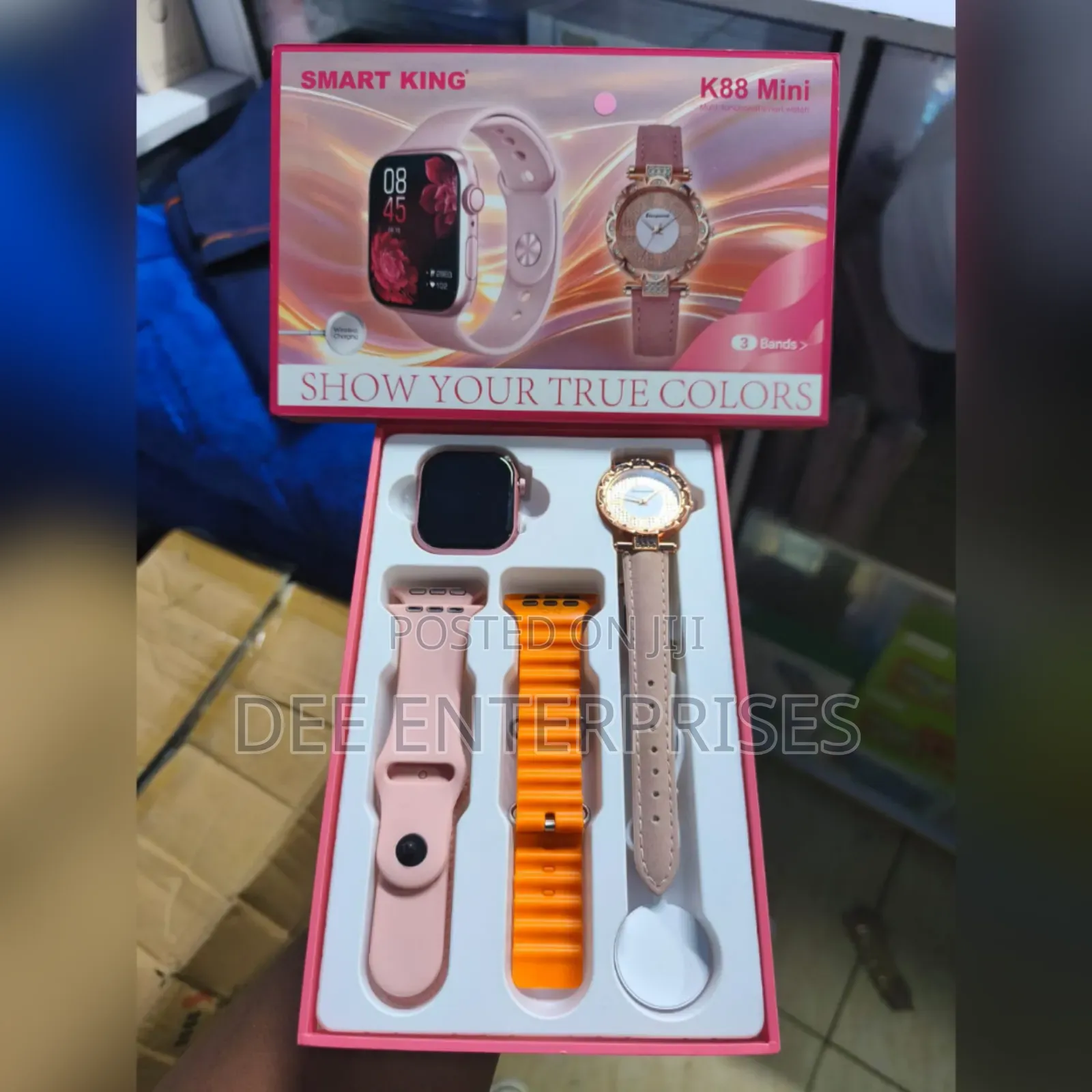  Smart Watch Plus Wrist Watch Set