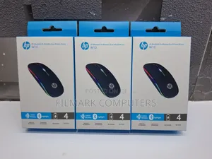 Hp Bluetooth And Wireless Dual Model Mouse W10 Rechargeable Mouse