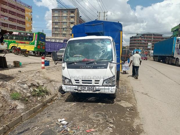 Isuzu NKR 2017 White - thumbnail 2